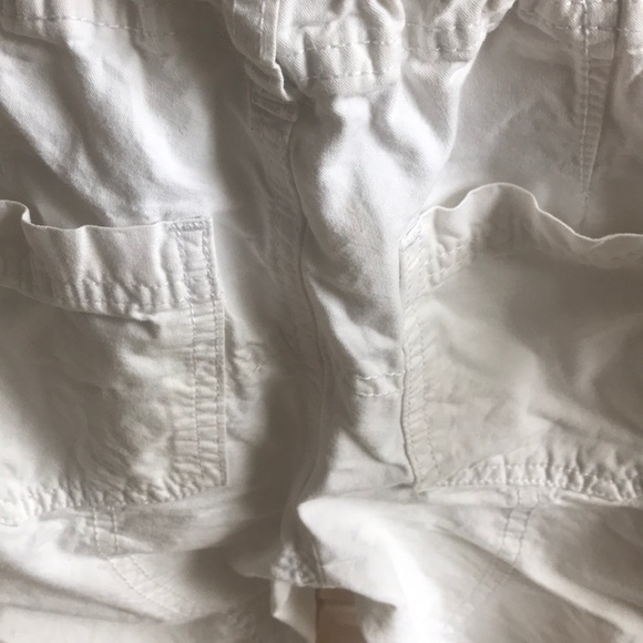 White Benetton Boys Cargo Shorts - Picture 6 of 6